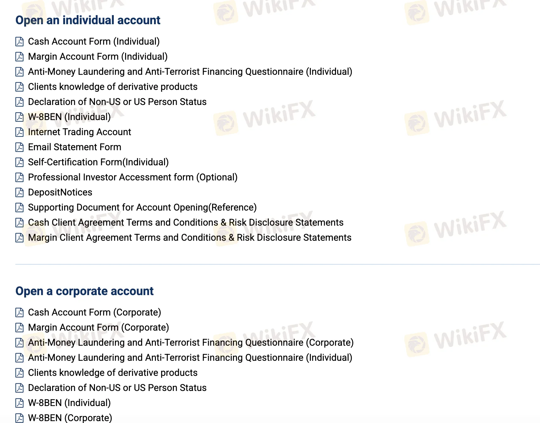 Account Type