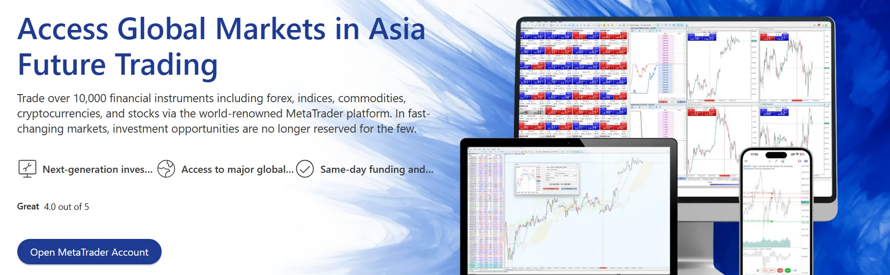 O que posso negociar na Asia Future Trading?
