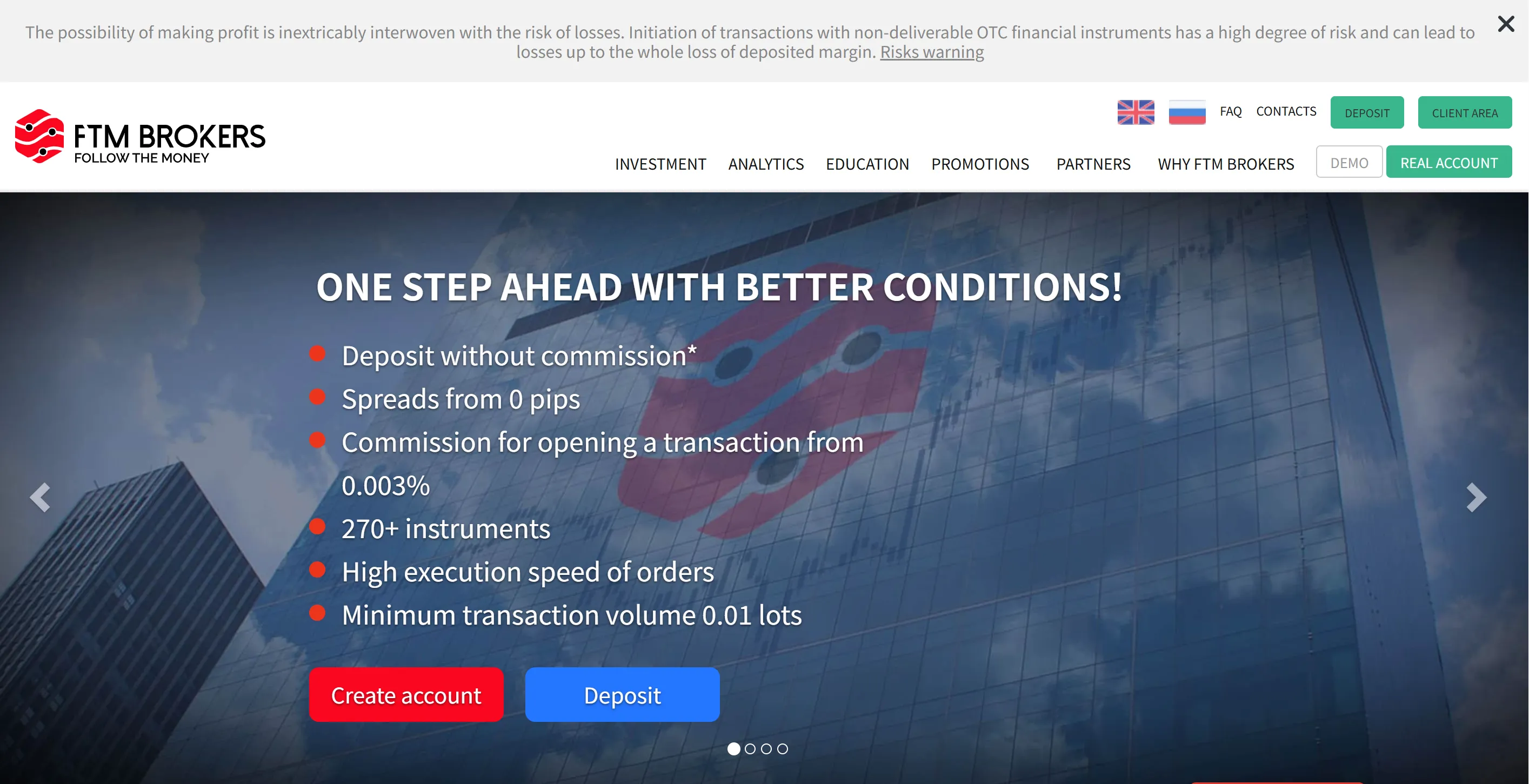 Informações sobre FTM Brokers Informações sobre FTM Brokers