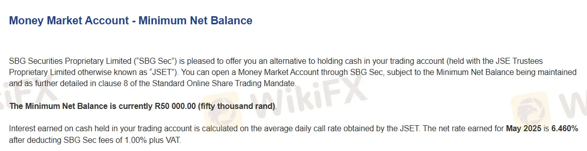 Deposit and Withdrawal