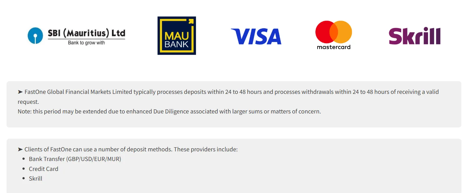 Deposit and Withdrawal Deposit and Withdrawal