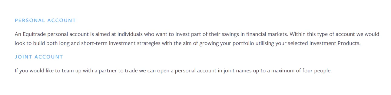Account Type