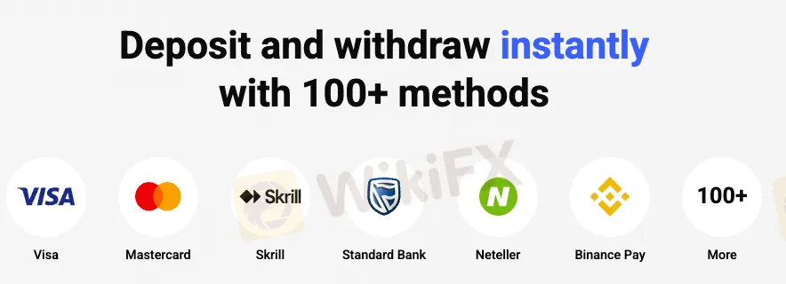 Deposit & Withdrawal