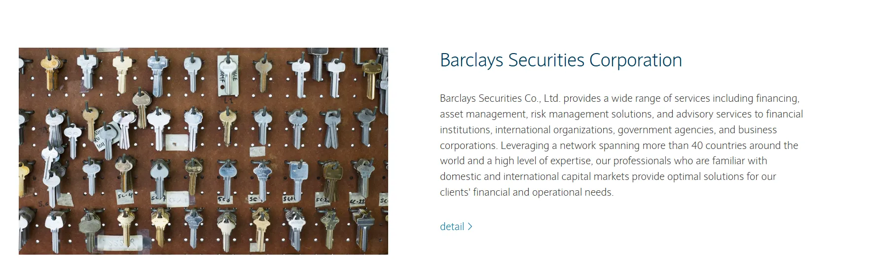 Barclays Securities Barclays Securities