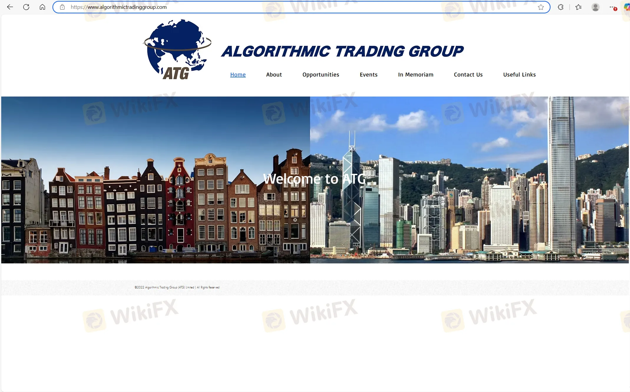 ATG's homepage