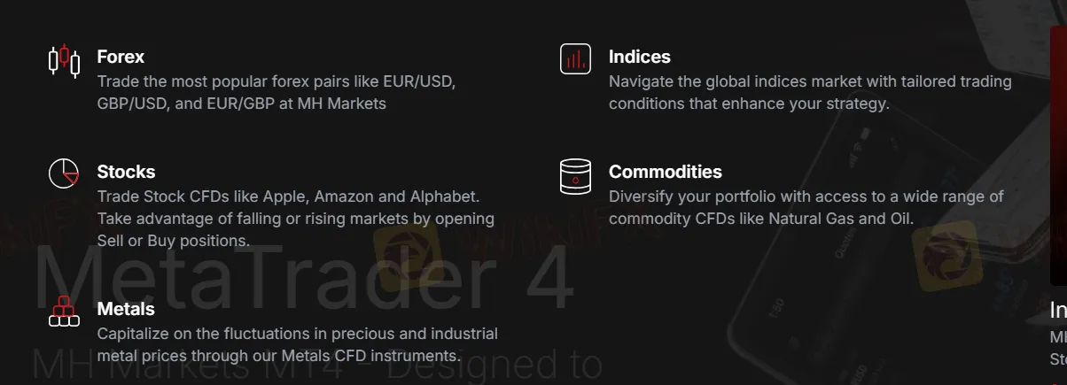 What Can I Trade on MH Markets?