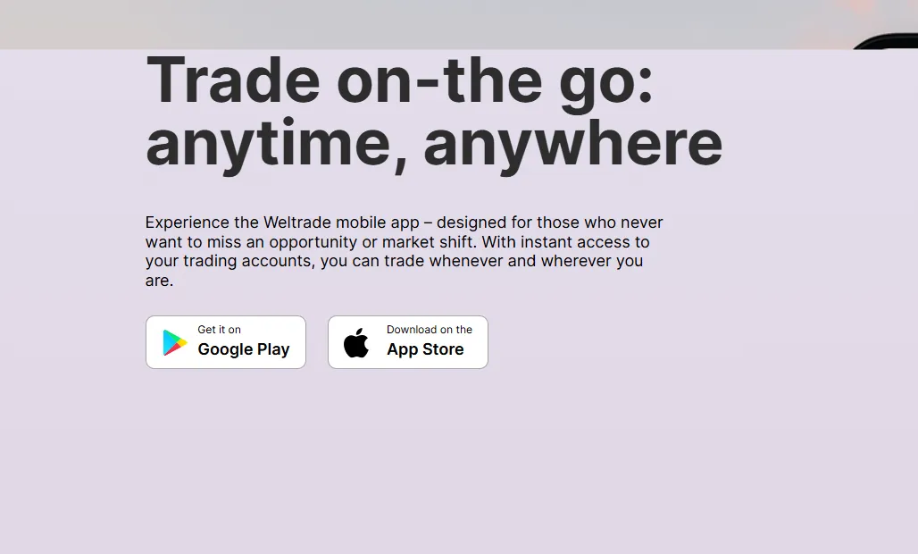 Weltrade App Weltrade App