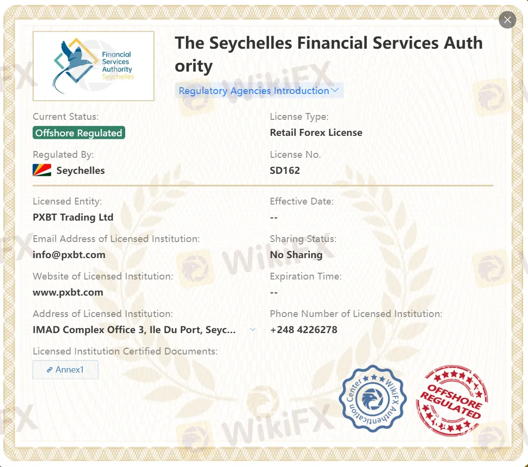 Offshore regulated by FSA