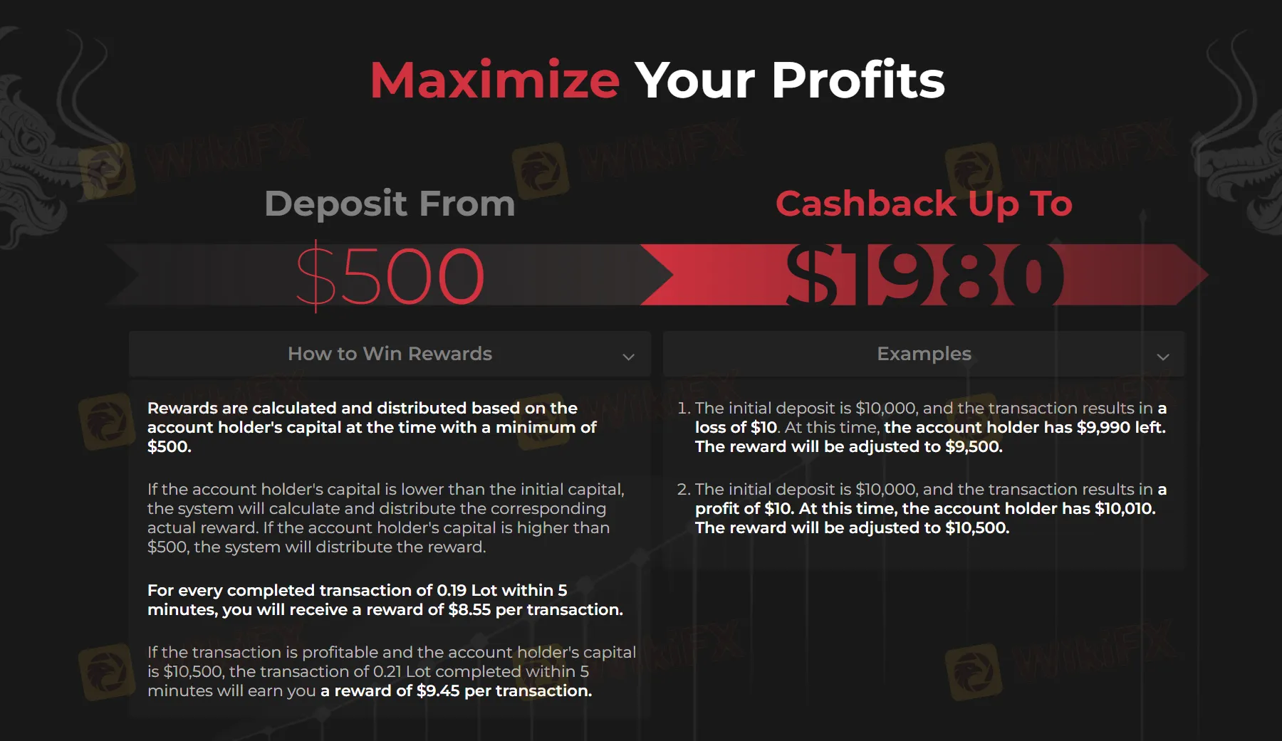 현금 환급 보상