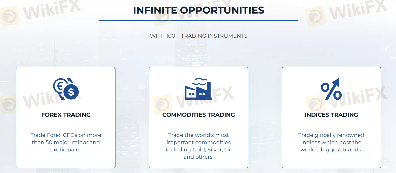 What Can I Trade on Finior Capital?