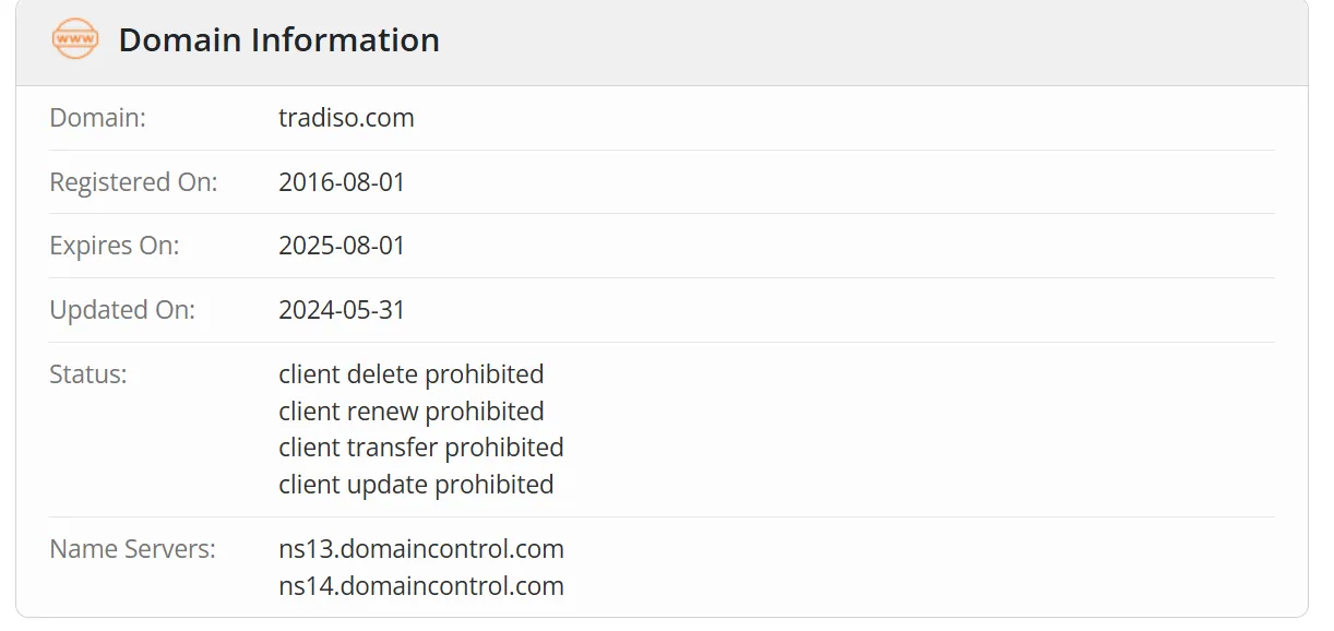 Domaininformationen