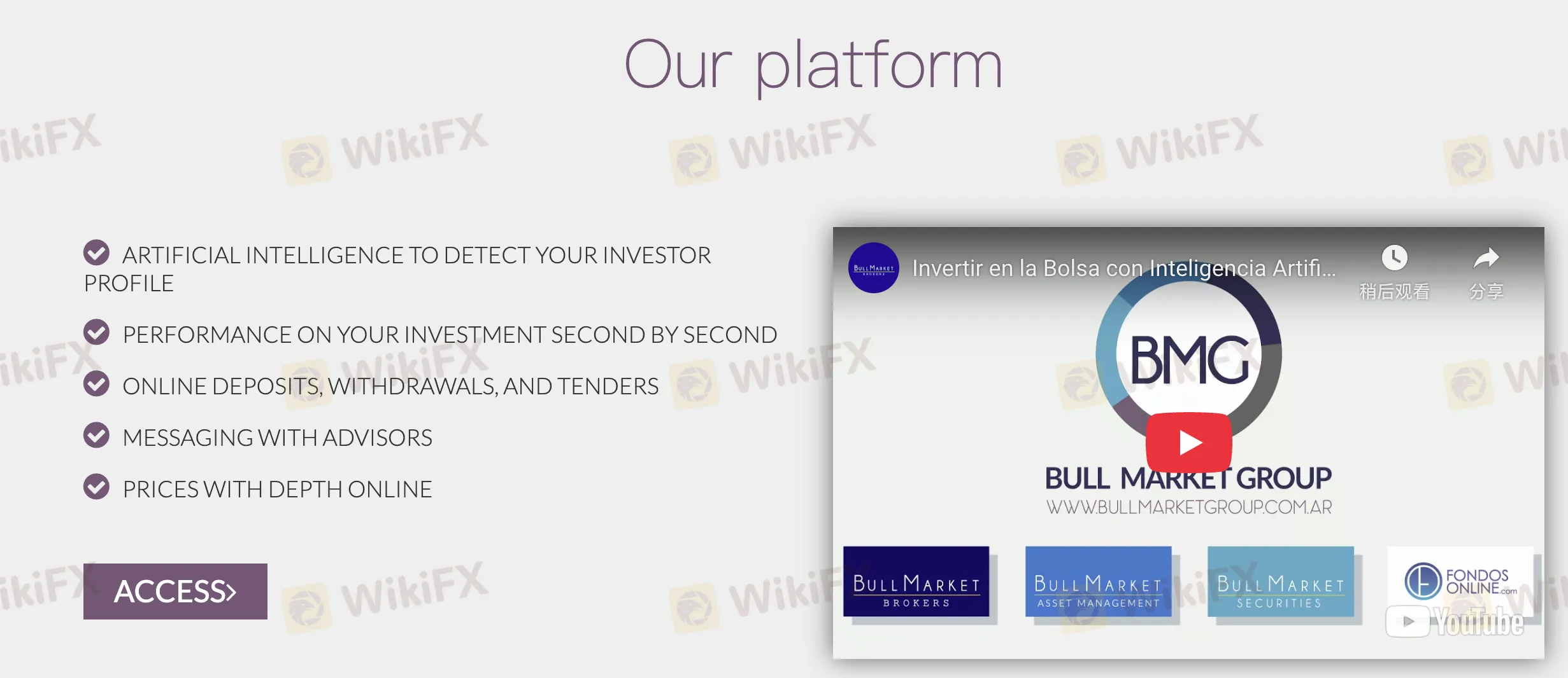 Bull Market Online Platform