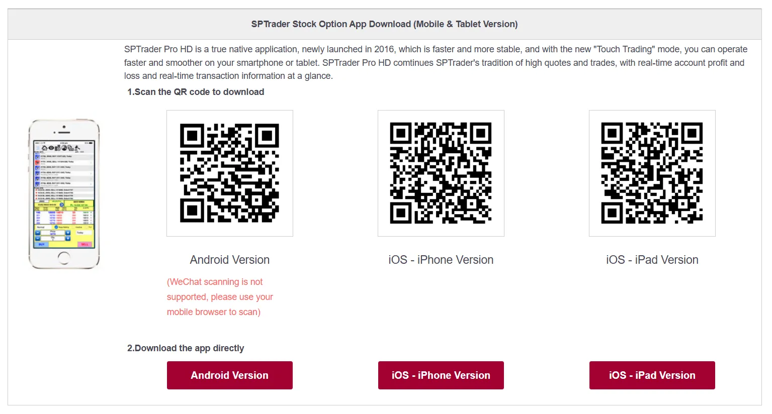 Trading Platform