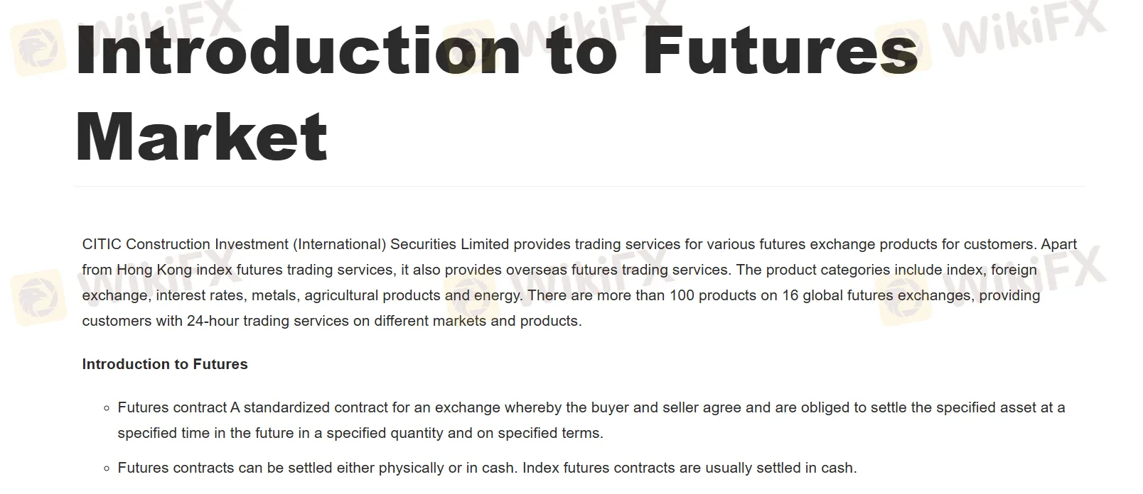 futures
