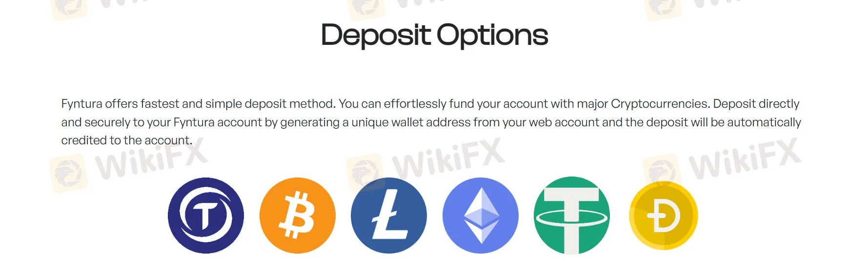 Deposit and Withdrawal Deposit and Withdrawal