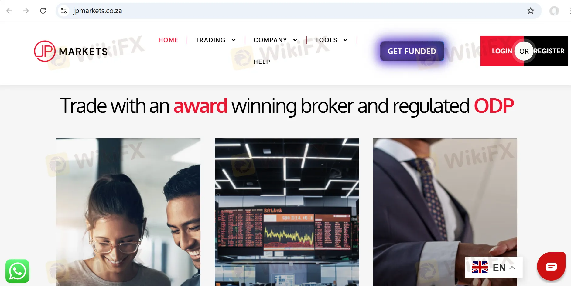 JP Markets Информация