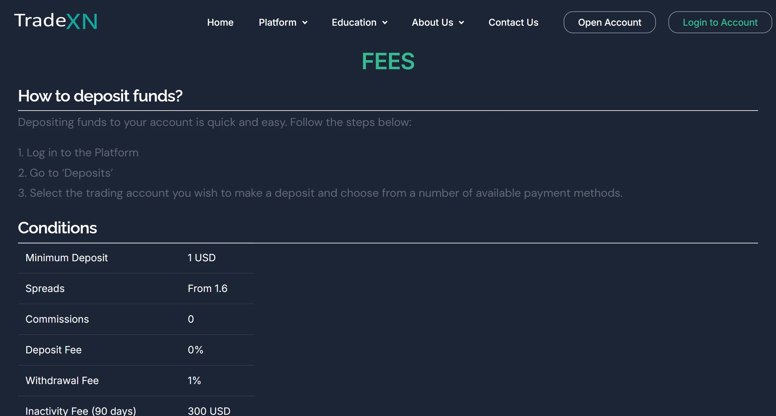 fees