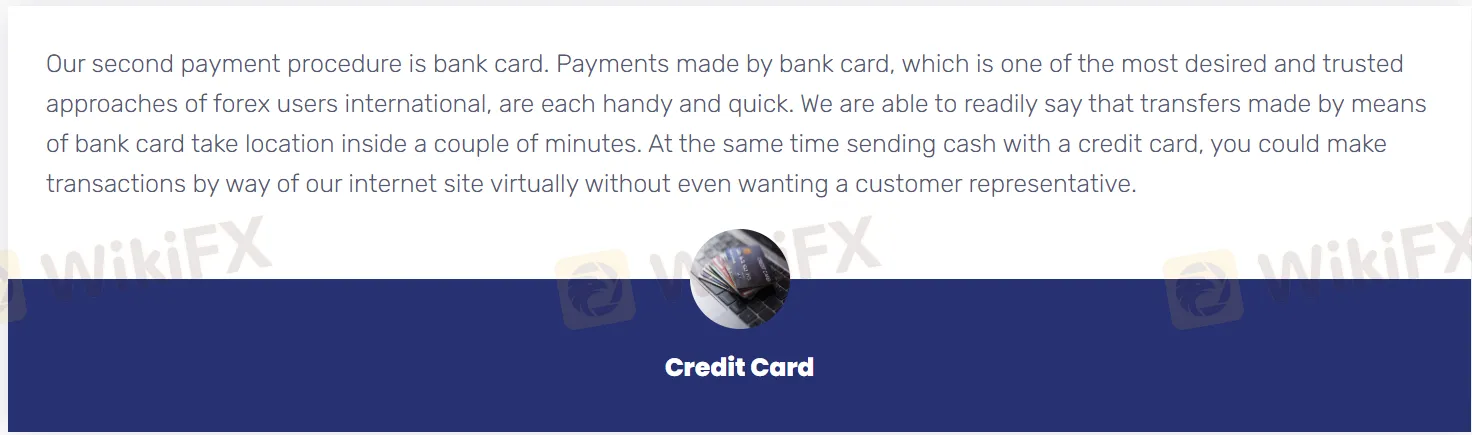Deposit and Withdrawal