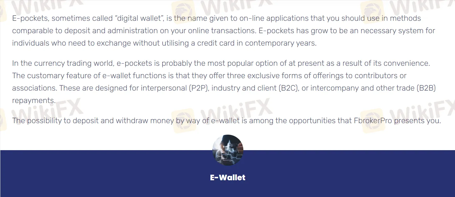 Deposit and Withdrawal