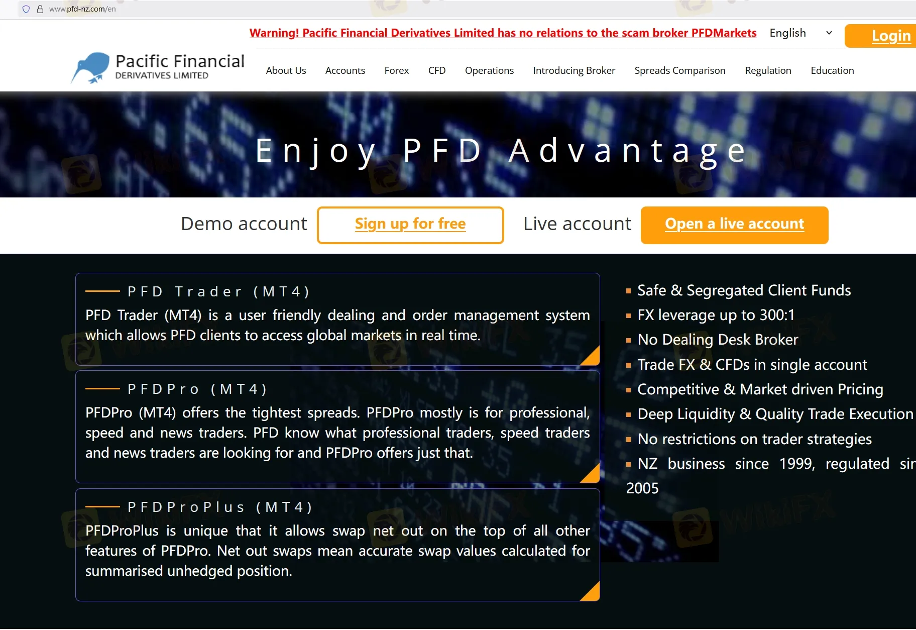 PFD Information