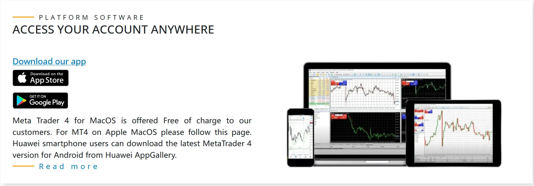Plataforma de trading Plataforma de trading