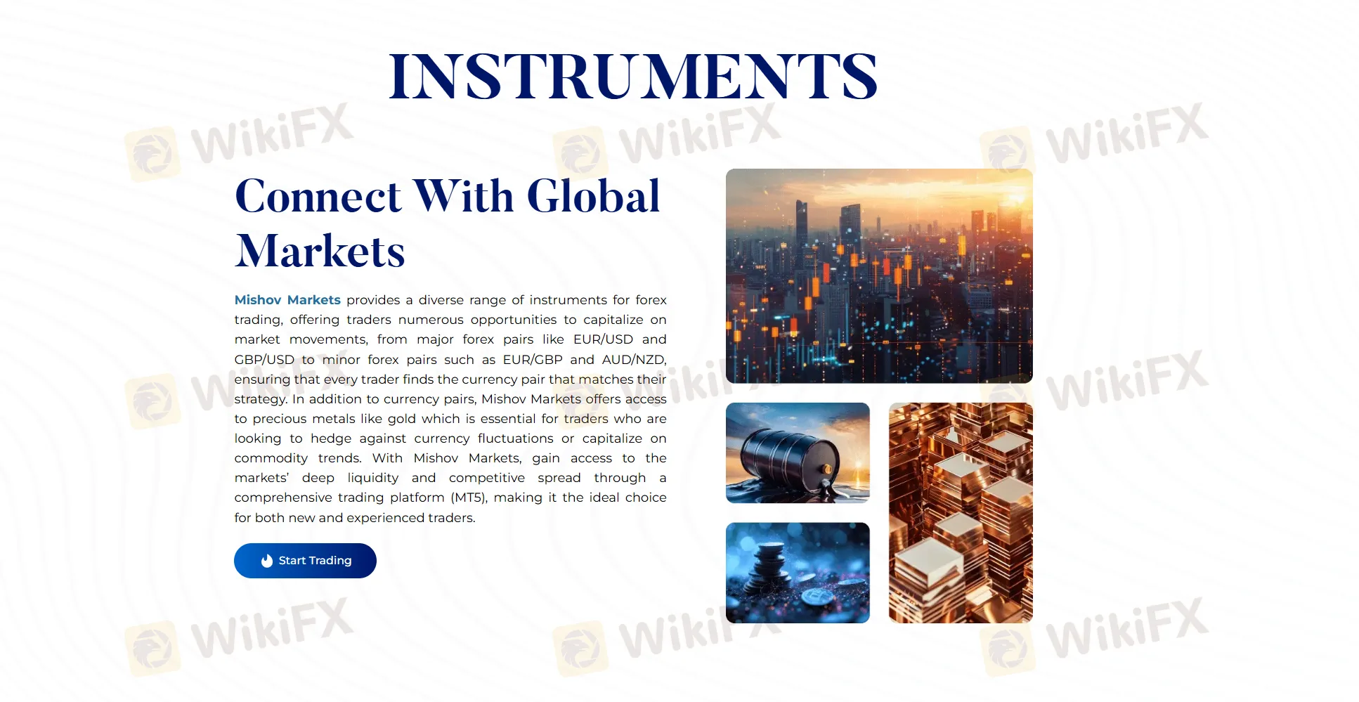 Mishov Markets可以交易什么? Mishov Markets可以交易什么?