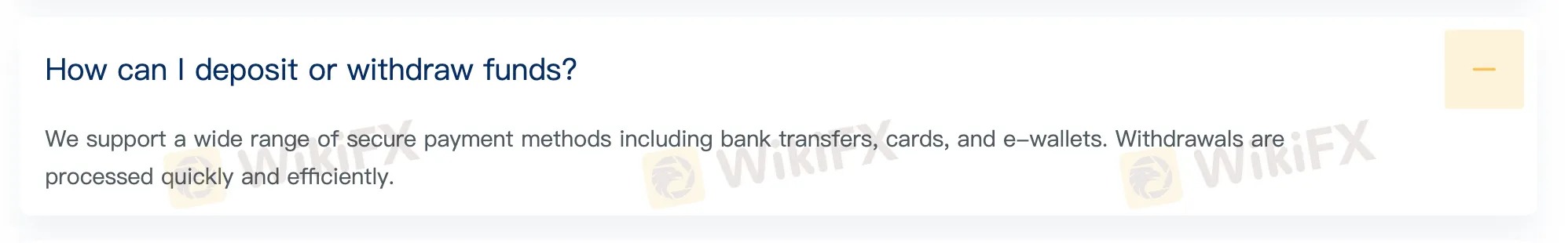 أسئلة حول الإيداع والسحب