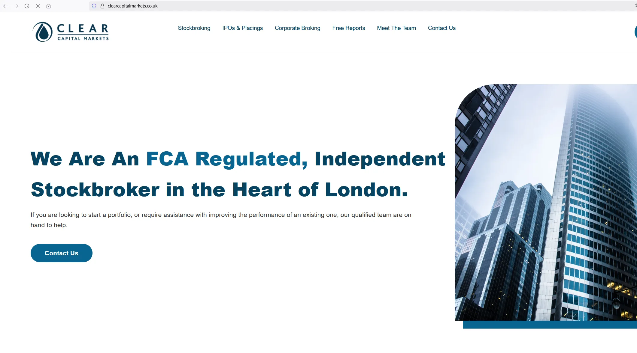 Clear Capital Markets Informationen