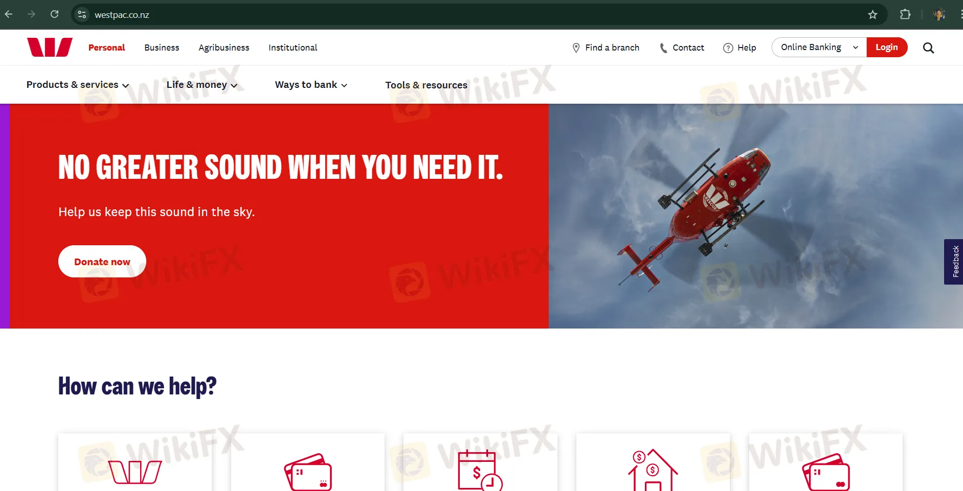Westpac 信息