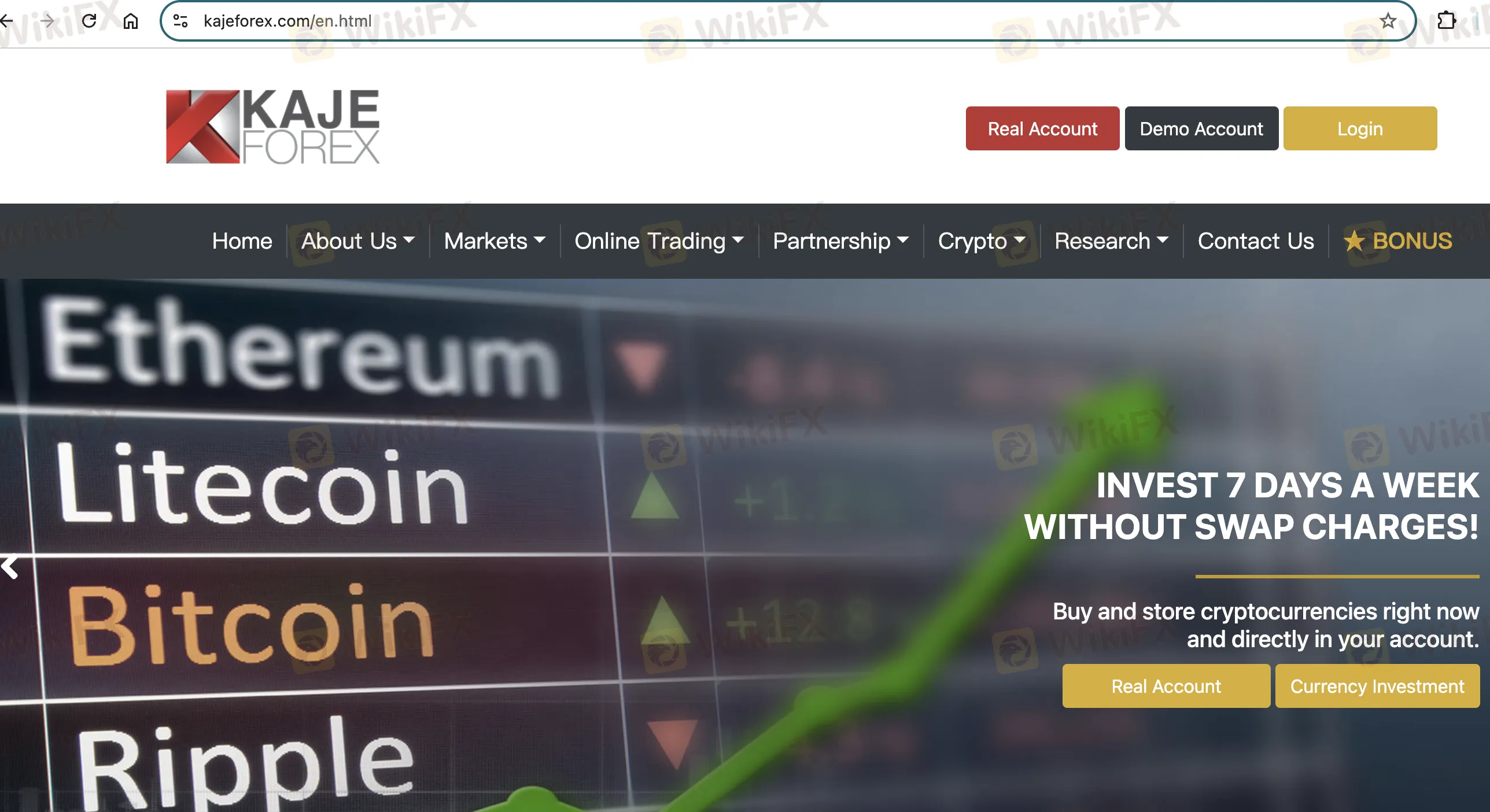 Kaje Forex's homepage Kaje Forex's homepage