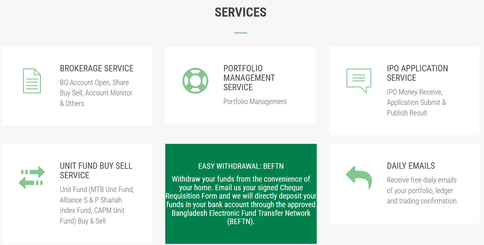 Services