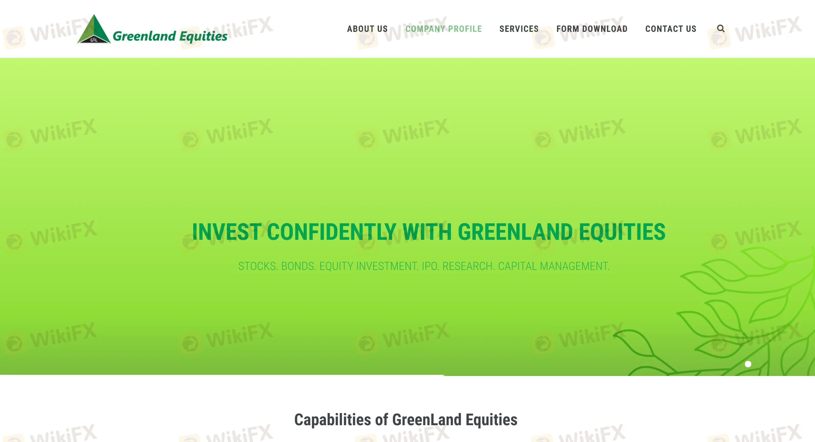 Greenland's homepage