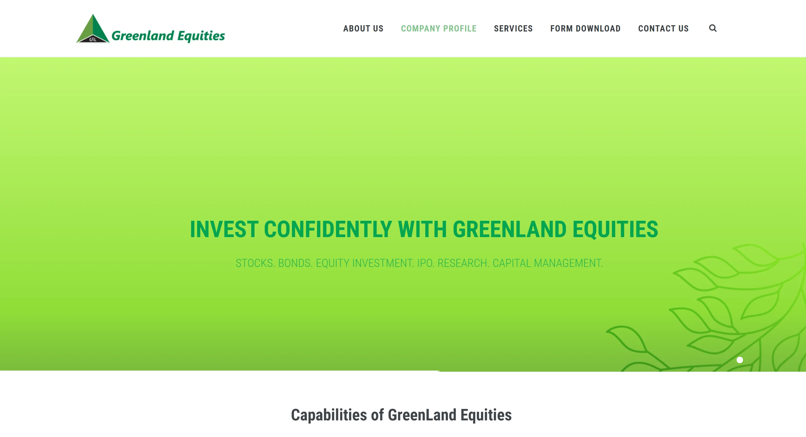 Greenland's homepage Greenland's homepage