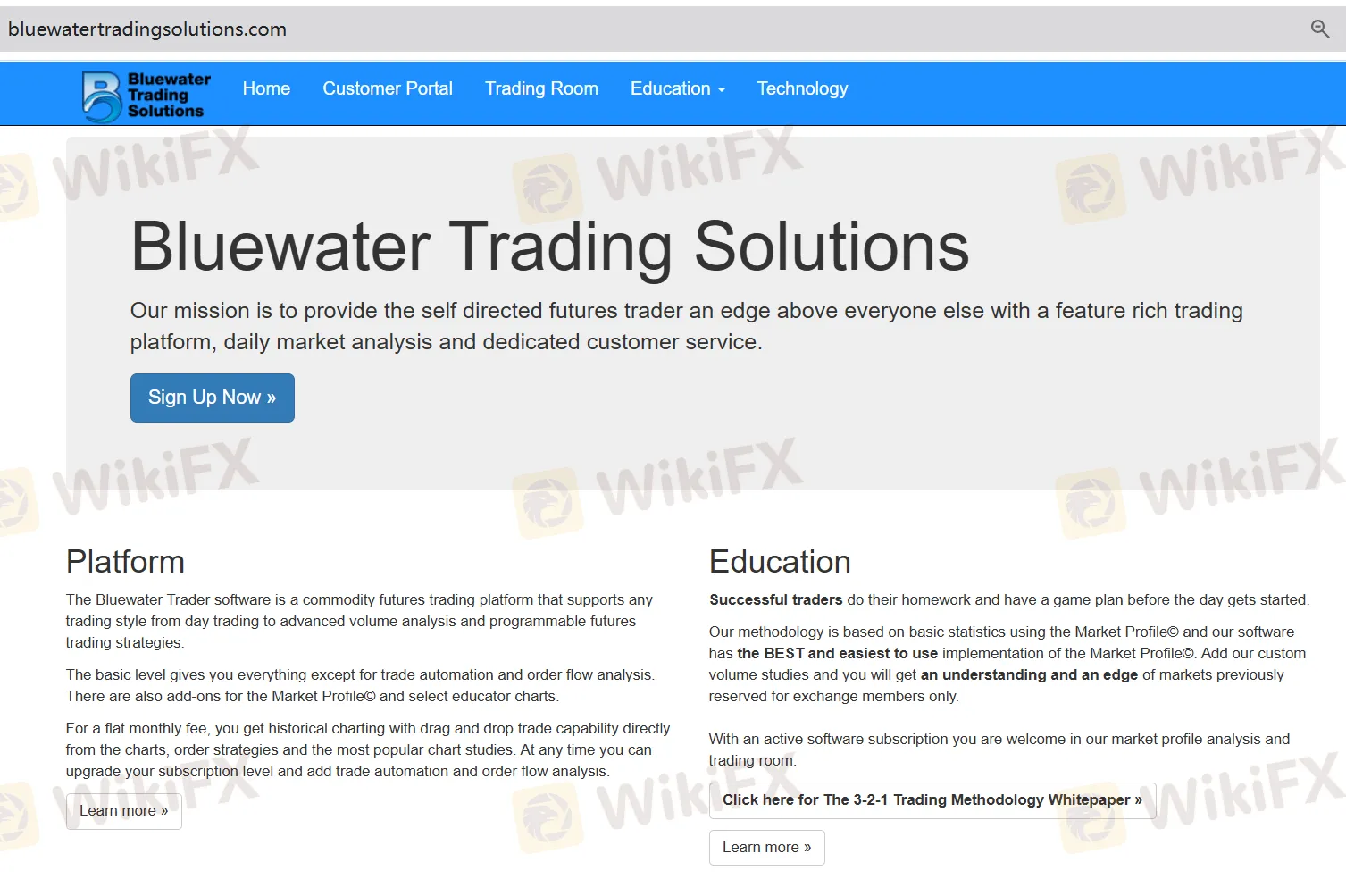 BLUEWATER's homepage BLUEWATER's homepage