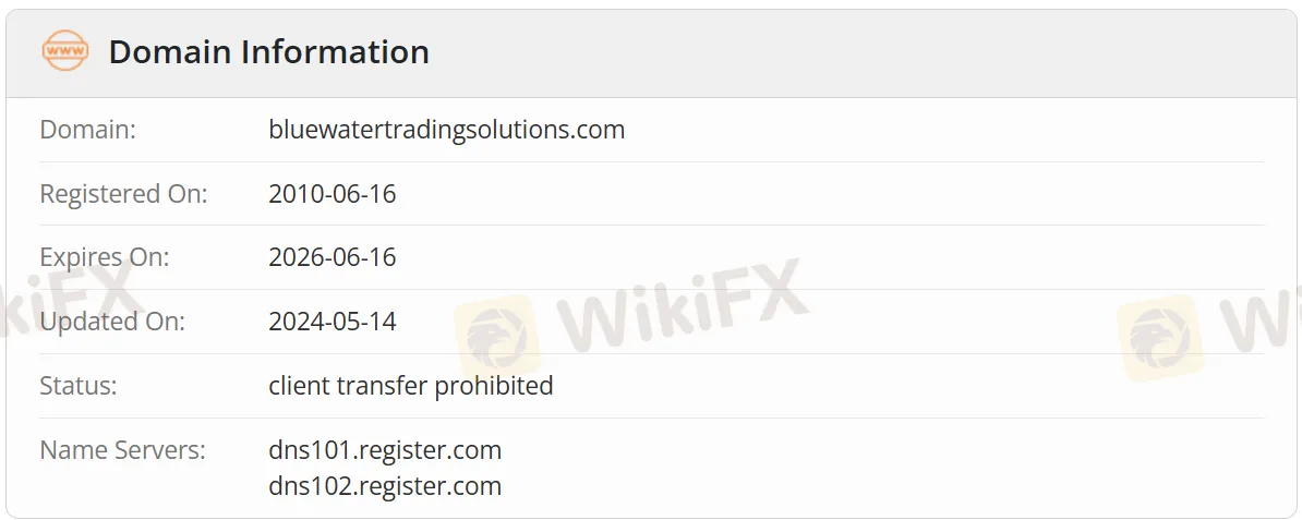 Domain information Domain information