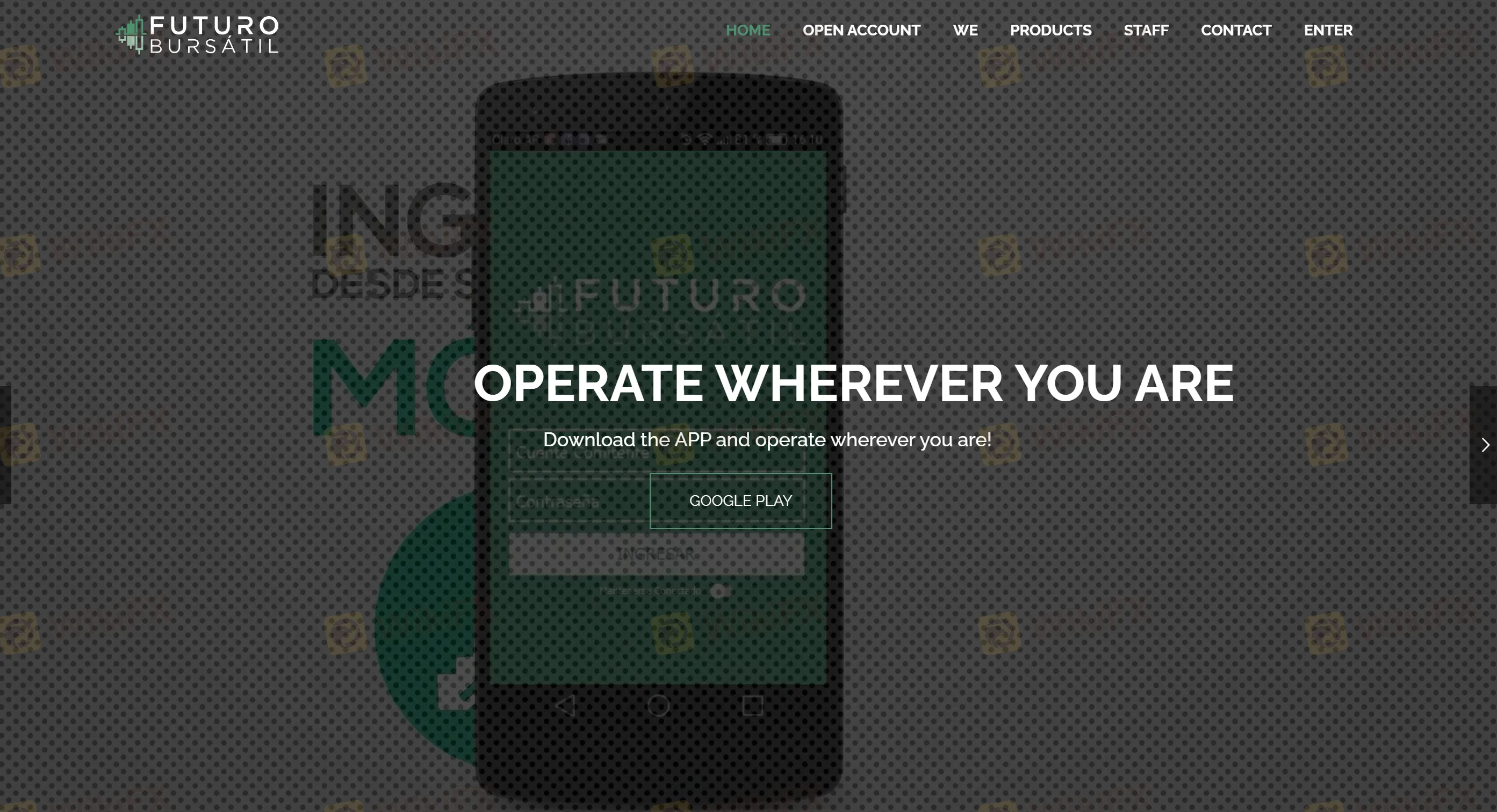 FUTURO BURSATIL's homepage