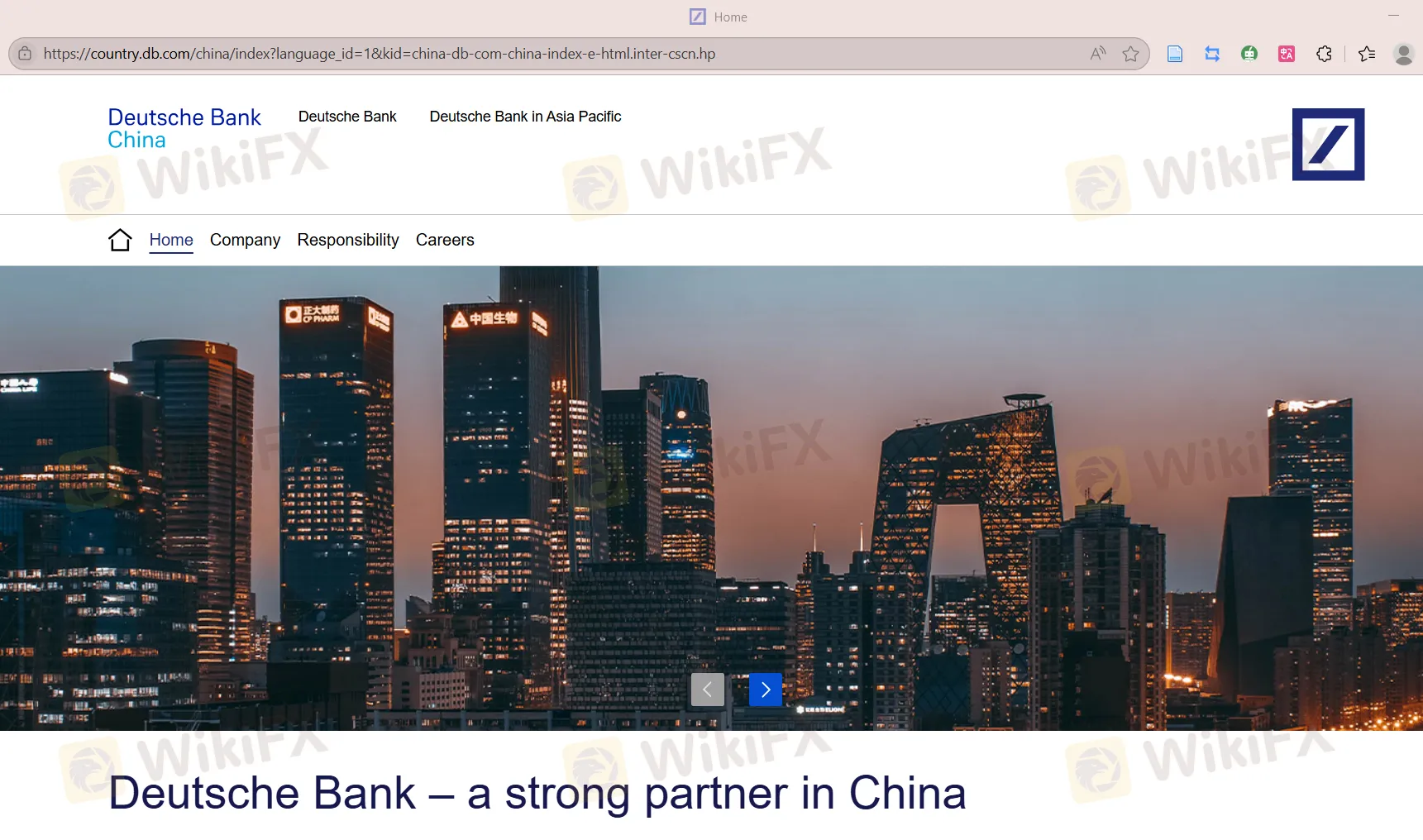 Deutsche Bank Information