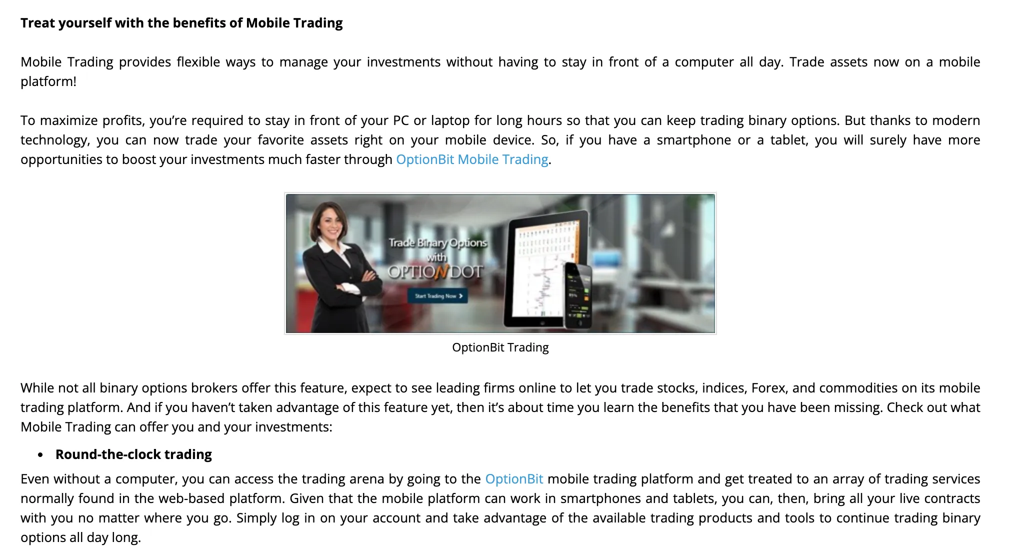 Trading Platform 1