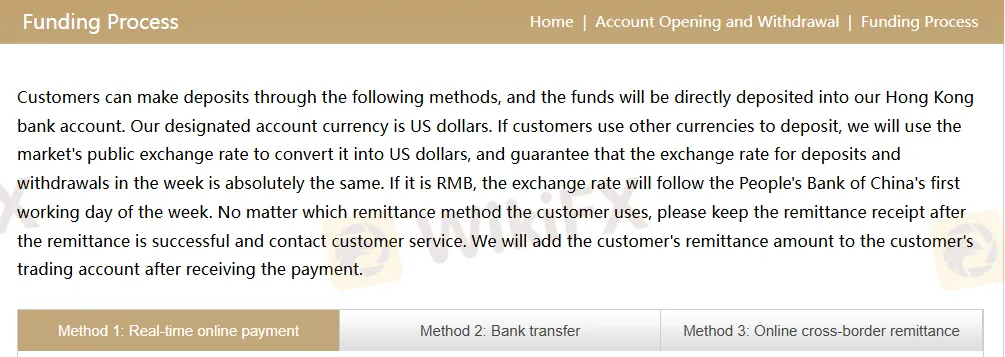 Funding process Funding process