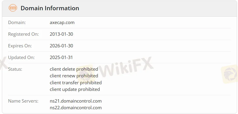 Domain information