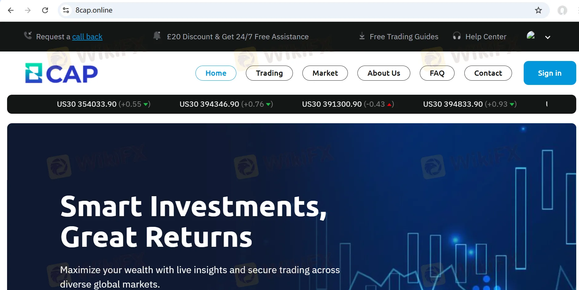 8Cap's homepage 8Cap's homepage
