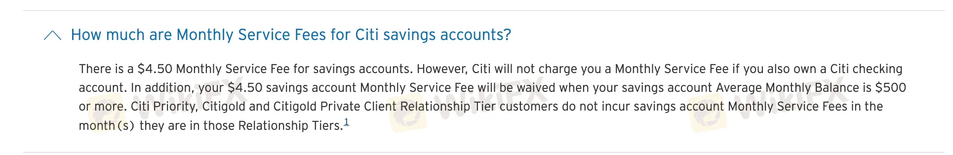Service fees