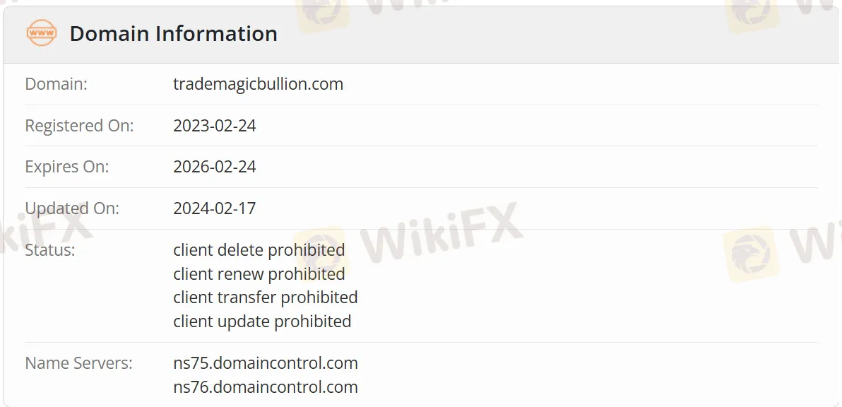 Domain information Domain information