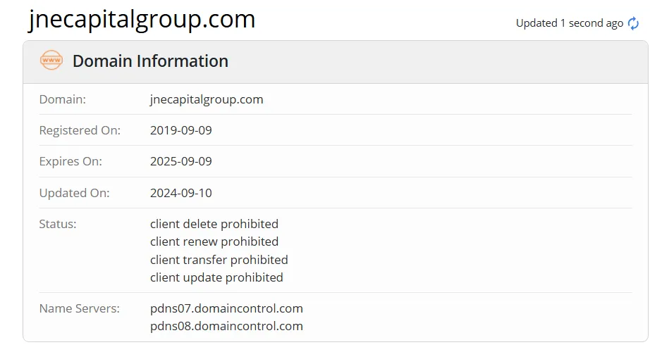 Domaininformationen Domaininformationen