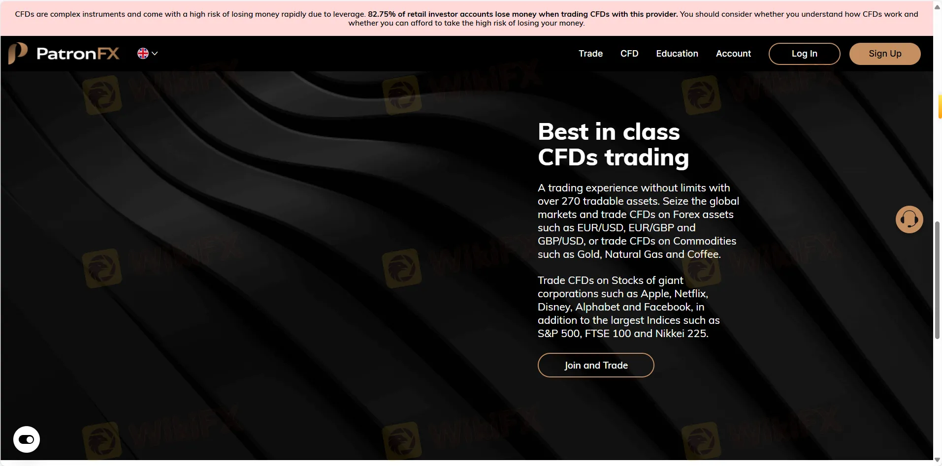 What Can I Trade on PatronFX?