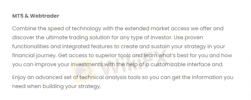 MT5 & WebTrader MT5 & WebTrader
