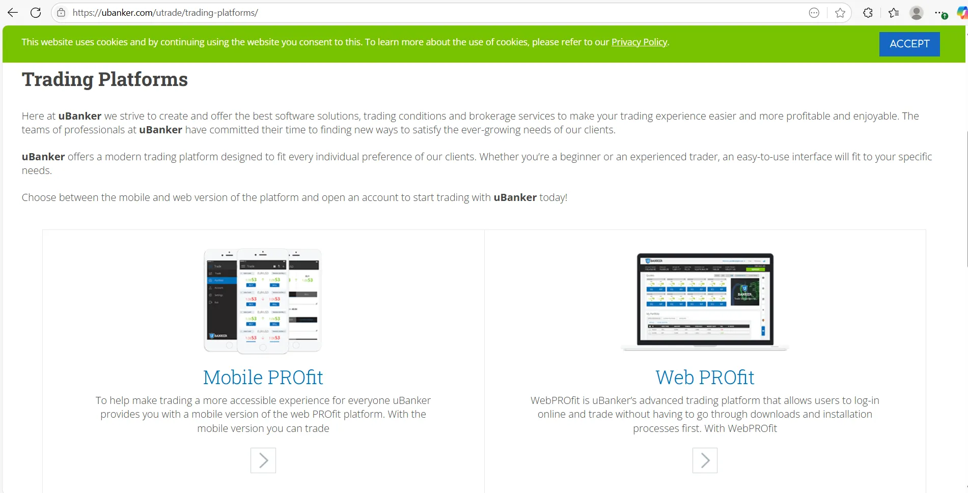 Plataforma de Trading Plataforma de Trading
