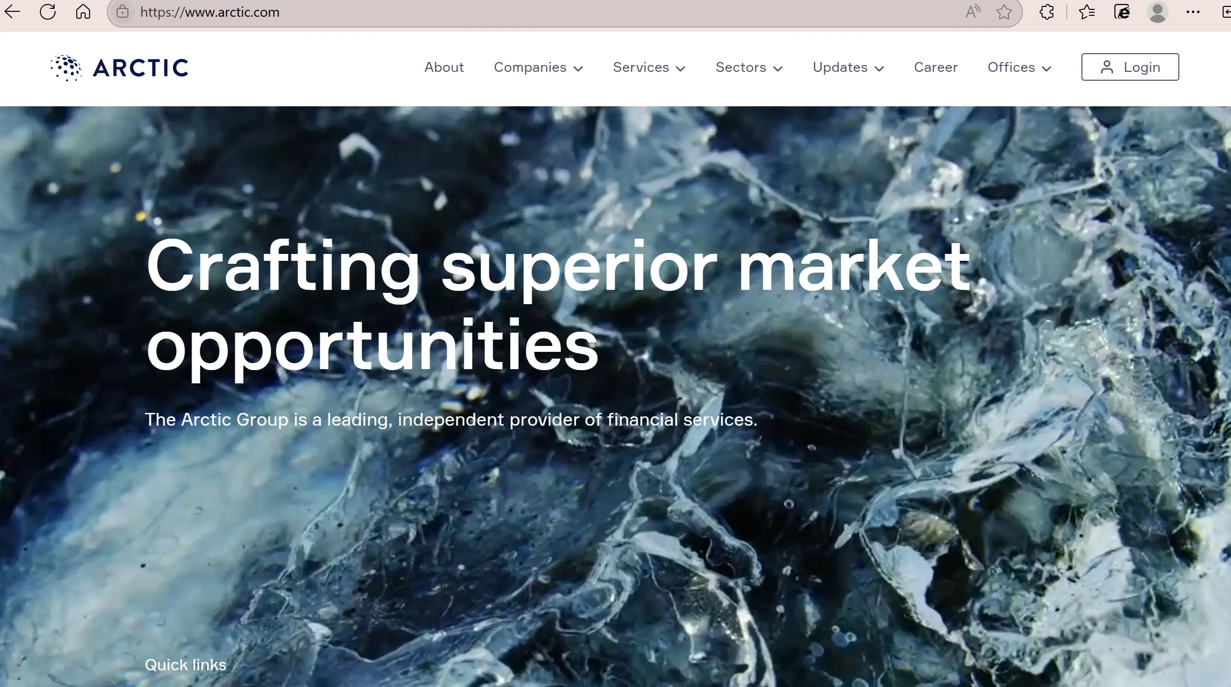 ARCTIC Information ARCTIC Information