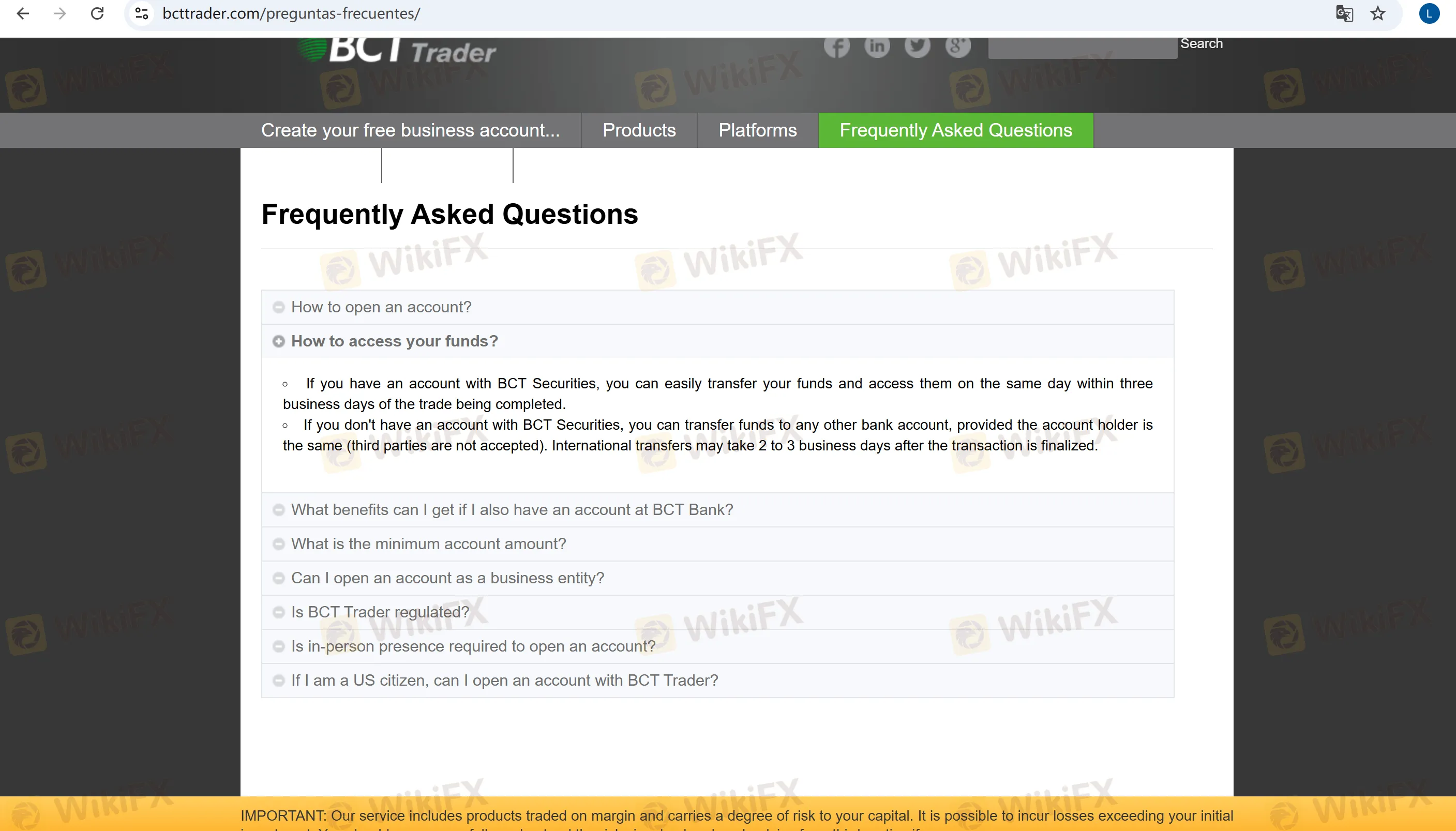 Deposit and Withdrawal Deposit and Withdrawal