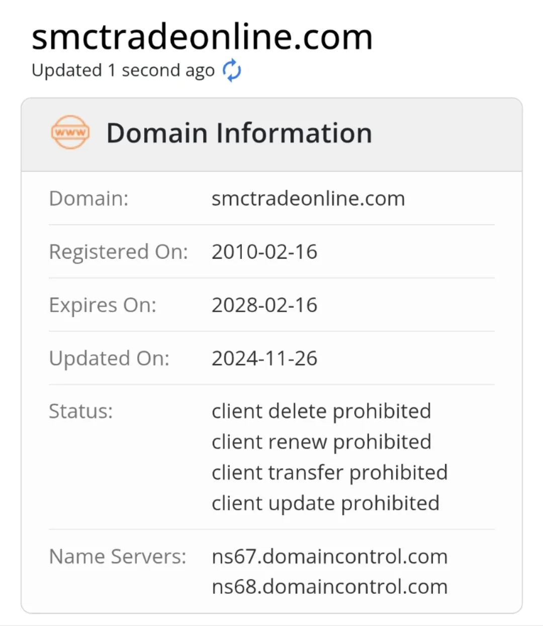 domain domain